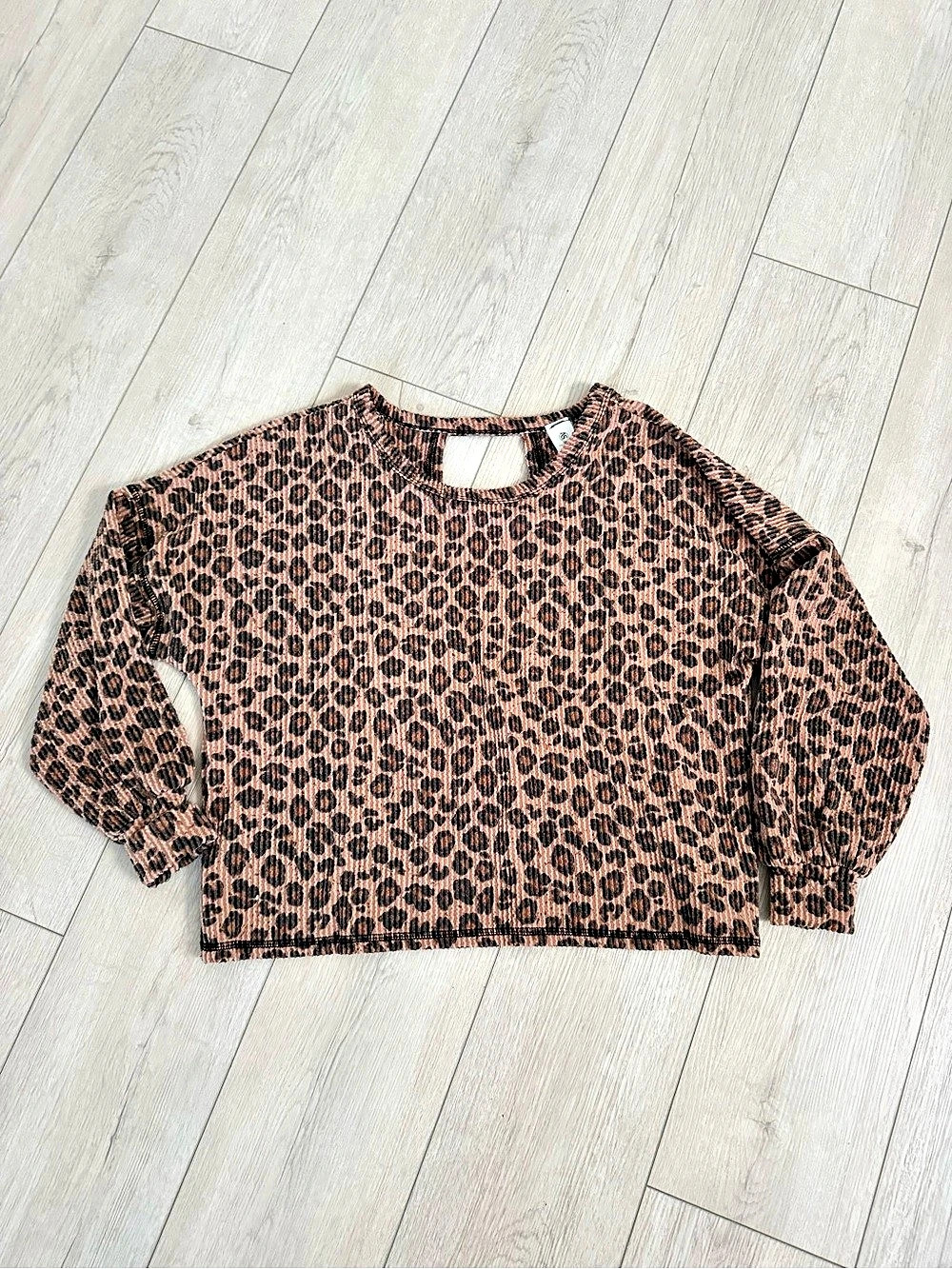 Altered state revival leopard print long sleeve